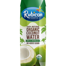 Rubicon Exotic 100% Natural Organic Coconut Water 1 Liter, Pack Of 8 Rubicon Exotic 100% Natural Organic Coconut Water 1 Liter, Pack Of 8