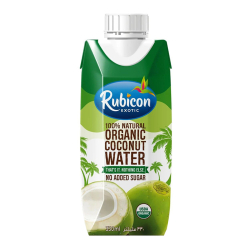 Rubicon Organic Coconut Water 330 ml, Pack Of 12 Rubicon Organic Coconut Water 330 ml, Pack Of 12