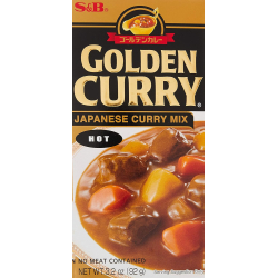 S&B Japanese Golden Curry Paste Hot 92g, Pack Of 12 S&B Japanese Golden Curry Paste Hot 92g, Pack Of 12