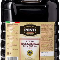 Ponti Balsamic DI Modena Vinegar 5 Ltr, Pack Of 2 Ponti Balsamic DI Modena Vinegar 5 Ltr, Pack Of 2
