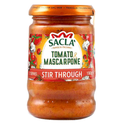 Sacla Italia Tomato & Mascarpone Pasta Sauce 190g, Pack Of 6 Sacla Italia Tomato & Mascarpone Pasta Sauce 190g, Pack Of 6