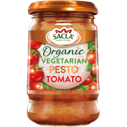 Sacla Organic Red Pesto 190g, Pack Of 6 Sacla Organic Red Pesto 190g, Pack Of 6