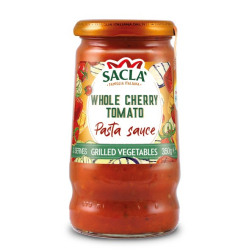 Sacla Italia Cherry Tomatoes And Roasted Vegetables 350g, Pack Of 6 Sacla Italia Cherry Tomatoes And Roasted Vegetables 350g, Pack Of 6