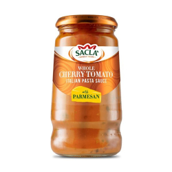 Sacla Italia Whole Cherry Tomato & Parmesan 350g, Pack Of 6 Sacla Italia Whole Cherry Tomato & Parmesan 350g, Pack Of 6