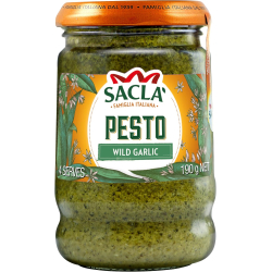 Sacla Italia Wild Garlic Pesto 190g, Pack Of 6 Sacla Italia Wild Garlic Pesto 190g, Pack Of 6