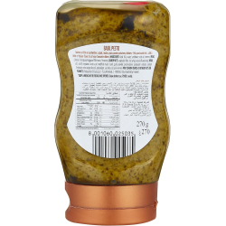 Sacla Italia Squeeze a Little Basil Pesto Sauce 270g, Pack Of 6 Sacla Italia Squeeze a Little Basil Pesto Sauce 270g, Pack Of 6