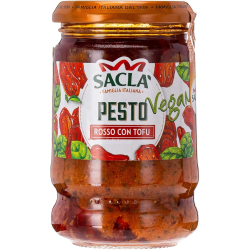 Sacla Red Pesto Free From 190g, Pack Of 6 Sacla Red Pesto Free From 190g, Pack Of 6