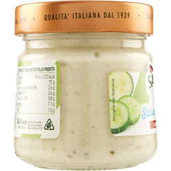 Sacla Salsa Alla Greca Con Cetrioli 190g, Pack Of 6 Sacla Salsa Alla Greca Con Cetrioli 190g, Pack Of 6