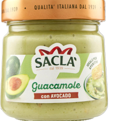 Sacla Guacamole With Avocado 190g, Pack Of 6