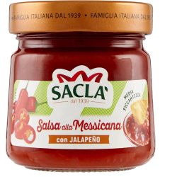 Sacla Salsa Messicana Jalapeno190g, Pack Of 6 Sacla Salsa Messicana Jalapeno190g, Pack Of 6