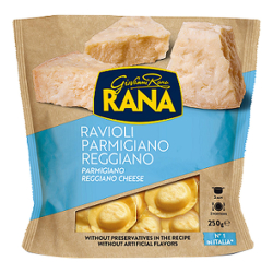 Giovanni Rana Ravioli Cheese Parmigiano Reggiano 250g, Pack Of 8 Giovanni Rana Ravioli Cheese Parmigiano Reggiano 250g, Pack Of 8