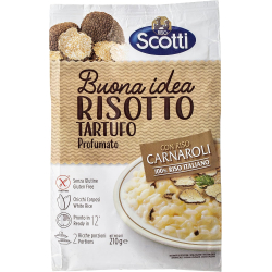 Riso Scotti Rice Rissoto With Dried Truffles 210g, Pack Of 10 Riso Scotti Rice Rissoto With Dried Truffles 210g, Pack Of 10