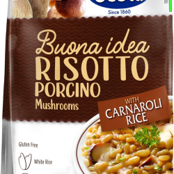 Riso Scotti Rice Rissoto With Dried Porcini Mushroom 210g, Pack Of 10