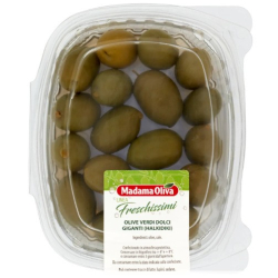 Madama Oliva Sweet Giant Green Olives 200g, Pack Of 10