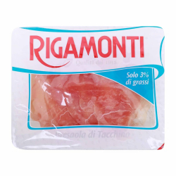 Rigamonti Turkey Bresaola 90g, Pack Of 2 Rigamonti Turkey Bresaola 90g, Pack Of 2