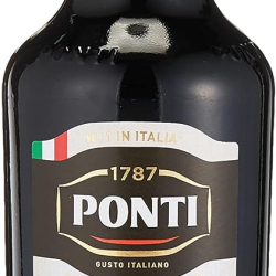 Ponti Balsamic Vinegar 500 ml, Pack Of 12 Ponti Balsamic Vinegar 500 ml, Pack Of 12
