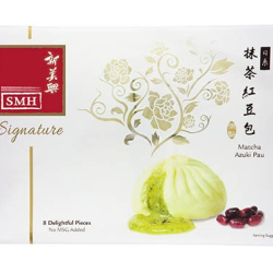 Smh Matcha Azuki Bun 240g, Pack Of 12