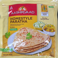Aashirvaad Homestyle Paratha 360g, Pack Of 24 Aashirvaad Homestyle Paratha 360g, Pack Of 24