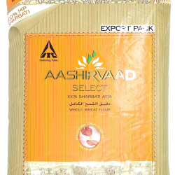 Aashirvaad Whole Wheat Flour Select Sharbati Atta 2kg, Pack Of 10 Aashirvaad Whole Wheat Flour Select Sharbati Atta 2kg, Pack Of 10