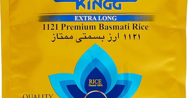 Punjab Kingg Basmati Rice 5 Kg, Pack Of 4