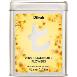 Dilmah Pure Camomile Flowers Tin Caddy 42g, Pack Of 6
