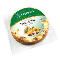 Lemnos Fruit & Nut Fruit Cheese 125g, Pack Of 12