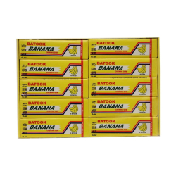 Batook Chewing Gum-Banana 5'Stick Pack Of 20