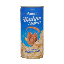 Amul Kool Milk Shake Badam (Tin) 30x200ml