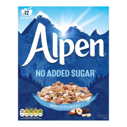 Alpen Mixed Cereal No Added Sugar 560g, Pack Of 10 Alpen Mixed Cereal No Added Sugar 560g, Pack Of 10