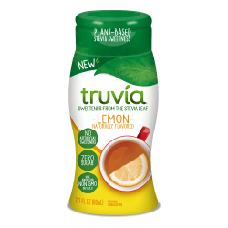Truvia Zero-Calorie Liquid Sweetener from the Stevia Leaf, Lemon Flavor, Pack Of 12