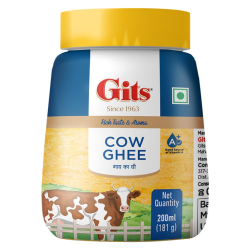 Gits Cow Ghee 200 ml, Pack Of 12 Gits Cow Ghee 200 ml, Pack Of 12