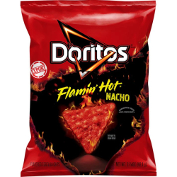 Doritos Flamin Hot Nacho Tortilla Chips 3.25 OZ (92g), Pack Of 12 Doritos Flamin Hot Nacho Tortilla Chips 3.25 OZ (92g), Pack Of 12