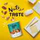 Fade Fit Lightly Salted Mix Nuts, Gluten Free, Low Sodium 200g, Pack Of 3