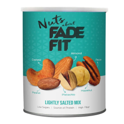 Fade Fit Lightly Salted Mix Nuts, Gluten Free, Low Sodium 200g, Pack Of 3 Fade Fit Lightly Salted Mix Nuts, Gluten Free, Low Sodium 200g, Pack Of 3