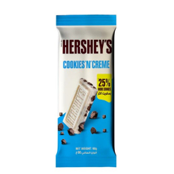 Hershey's Cookies 'N' Creme Chocolate Bar 12x90g Hershey's Cookies 'N' Creme Chocolate Bar 12x90g
