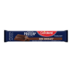 Canderel Dark Chocolate with Whey Protein, 0% Added Sugar, 30g, Pack Of 12 Canderel Dark Chocolate with Whey Protein, 0% Added Sugar, 30g, Pack Of 12