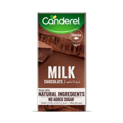 Canderel Milk Chocolate, No Added Sugar, 100% Natural 75gm, Pack Of 6 Canderel Milk Chocolate, No Added Sugar, 100% Natural 75gm, Pack Of 6