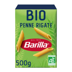 Barilla Penne Rigate Bio 500g, Pack Of 8 Barilla Penne Rigate Bio 500g, Pack Of 8