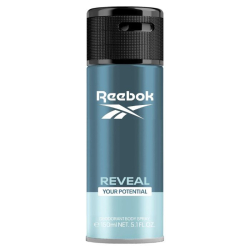 Reebok Body Spray Reveal Your Potential 150ml, Pack Of 6 Reebok Body Spray Reveal Your Potential 150ml, Pack Of 6