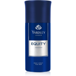 Yardley London Equity Body Spray for Men 150ml, Pack Of 12