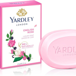Yardley English Rose Soap, Long Lasting, Rich And Creamy Lather, Beautiful Scented Fragrance, Pack Of 24