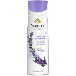 Yardley London English Lavender Body Spray For Women 200ml, Pack Of 12