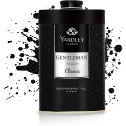 Yardley London Gentleman Classic Perfumed Talcum Body Powder , Fresh And Scented All-Day, 250g, Pack Of 12  Yardley London Gentleman Classic Perfumed Talcum Body Powder , Fresh And Scented All-Day, 250g, Pack Of 12