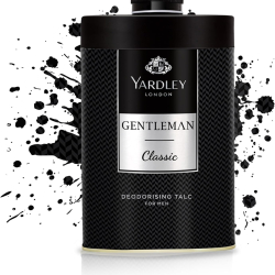 Yardley London Gentleman Classic Perfumed Talcum Body Powder , Fresh And Scented All-Day, 250g, Pack Of 12  Yardley London Gentleman Classic Perfumed Talcum Body Powder , Fresh And Scented All-Day, 250g, Pack Of 12