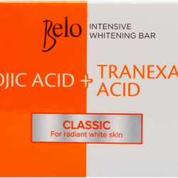 Belo Whitening Bar Intensive Kojic Acid Tranexamic Acid 65g, Pack Of 12
