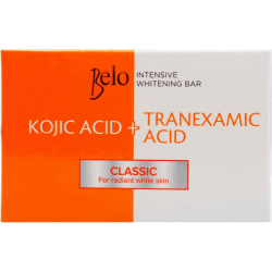 Belo Whitening Bar Intensive Kojic Acid Tranexamic Acid 65g, Pack Of 12 Belo Whitening Bar Intensive Kojic Acid Tranexamic Acid 65g, Pack Of 12