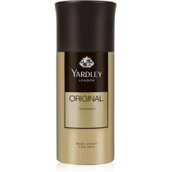 Yardley Original Body Spray For Men Fresh Fragrance For Masculine Elegance 150ml, Pack OF 12 Yardley Original Body Spray For Men Fresh Fragrance For Masculine Elegance 150ml, Pack OF 12