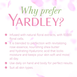 Yardley English Rose Body Lotion For Moisturizing  400ml , Pack Of 12