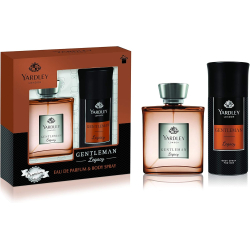 Yardley London Gentleman Legacy Perfumed Gift Set - Eau De Parfum 100ml + Body Spray 150ml Yardley London Gentleman Legacy Perfumed Gift Set - Eau De Parfum 100ml + Body Spray 150ml