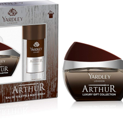 Yardley London Arthur Gift Set for Men - EDT 100 ml + Body Spray 150 ml Yardley London Arthur Gift Set for Men - EDT 100 ml + Body Spray 150 ml